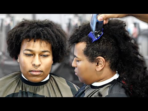 Видео: ТРАНСФОРМАЦИЯ *БОЛЬШАЯ РЕЗНЯ* | УРОКИ СТРИЖКИ: РАЗМЫТЫЙ СРЕДНИЙ ПЕРЕХОД