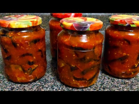 Видео: Кишга баклажонли соусли салат ёпиш 👍🏻