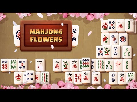 Видео: Игра "Маджонг Цветы" (Mahjong Flowers) - прохождение