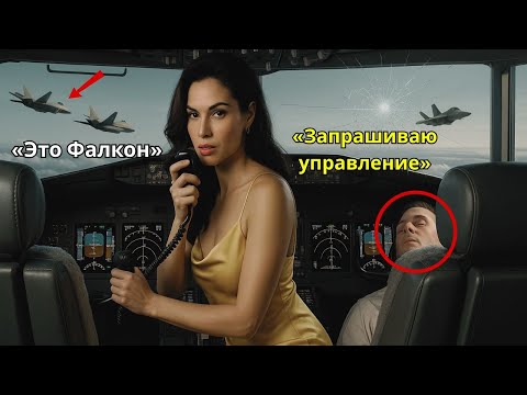 Видео: На высоте 30 000 футов пилот потерял сознание — и пилоты F-22 застыли, услышав позывной пассажира.