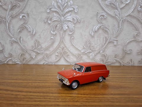 Видео: Обзор на масштабную модель Москвича 434.