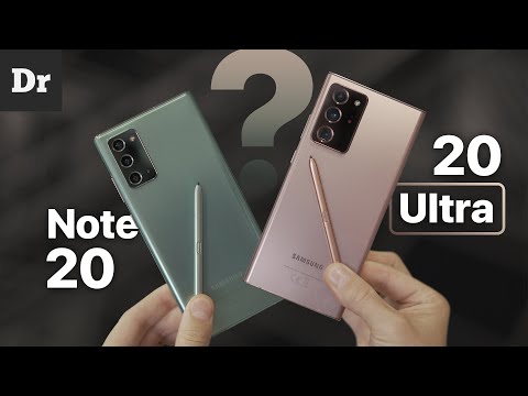 Видео: Galaxy Note 20 и Note 20 ULTRA - В ЧЕМ РАЗНИЦА?