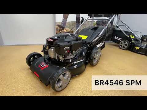 Видео: Газонокосилки бензиновые BRAIT