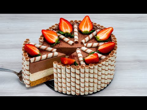 Видео: Никто не поверил, что он домашнего приготовления. Безупречный торт, без выпечки!