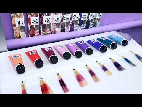 Видео: Обзор красителя L’Oréal COLORISTA