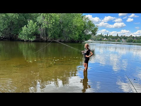 Видео: Летняя рыбалка. В поисках щуки...