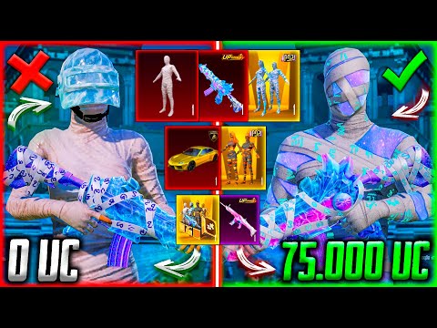 Видео: 75 000 UC - УДАЧНАЯ ПРОКАЧКА АККАУНТА ЗАВОЕВАТЕЛЯ С ПУСТЫМ АККАУНТОМ В PUBG MOBILE / ПУБГ МОБАЙЛ