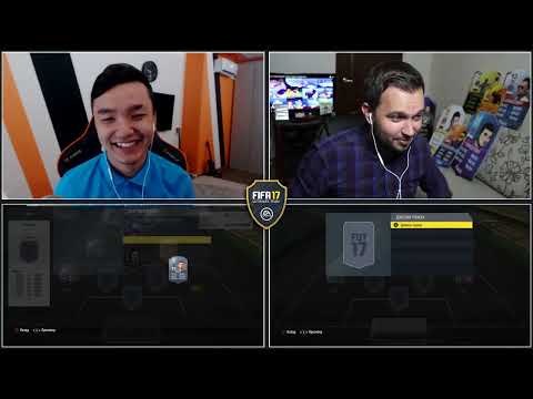 Видео: FIFA 17 - БИТВА СОСТАВОВ #7 VS ДЕНЧИК ФЛОМАСТЕРОВ - TOTTI 96