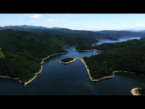 Видео: язовир Тополница ( целият язовир) Topolnitsa Reservoir ( entire dam area covered)