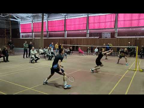 Видео: Соревнования «Памяти ЗТР В.И. Фролова» MD Финал Иванов В, Созонов И/Оглоблин М Печенкин А 23.02.2023