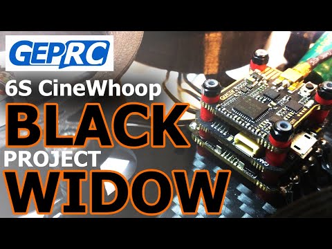 Видео: BLACK WIDOW 6S CineWhoop | Установка  электроники Geprc Stable Pro F7 Stack