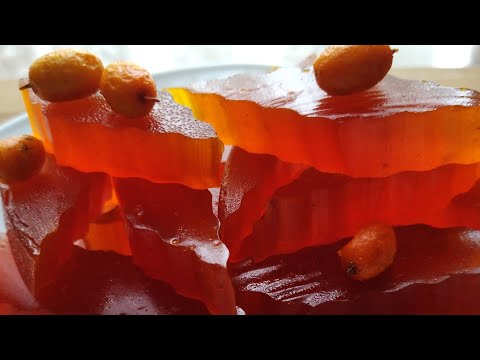 Видео: ОБЛЕПИХОВЫЙ МАРМЕЛАД НА ПЕКТИНЕ! ПОЛЕЗНЫЙ! Немножко Питера ))))
