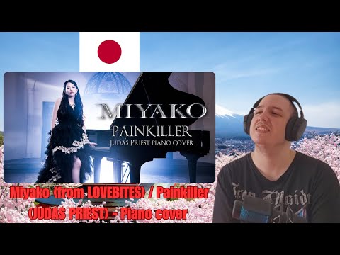 Видео: Реакция француза на Мияко (из альбома LOVEBITES) / Painkiller (JUDAS PRIEST) — кавер на фортепиано
