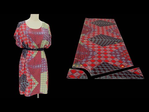 Видео: Простое, но современное летнее платье, которое может сделать каждый сам | Крой и пошив платьев