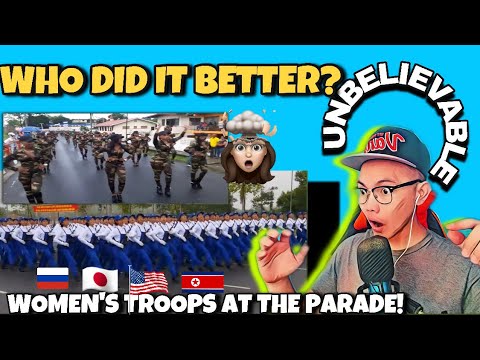 Видео: Женские войска на параде. Кто лучше?-WOMEN’S TROOPS AT THE PARADE. WHO IS BETTER? (REACTION)