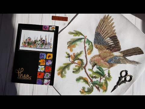Видео: Вышивка крестом.Thea Gouverneur. Вышитые работы, наборы, планы, хочушки.