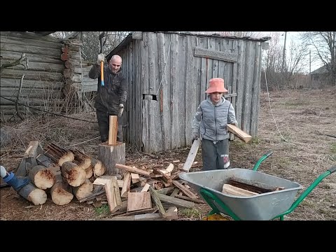 Видео: Простая жизнь в заброшенной деревне#138