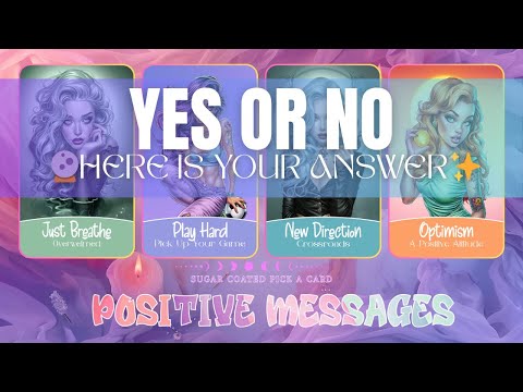 Видео: Выберите карту и получите ответ «ДА» или «НЕТ»! Яркие позитивные карты