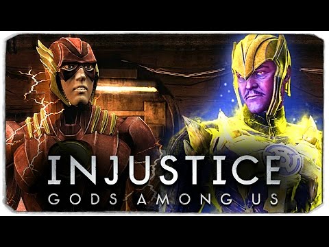 Видео: INJUSTICE: GODS AMONG US. Флеш VS Синестро!