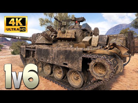 Видео: T110E4 один против ситуации 6 - World of Tanks