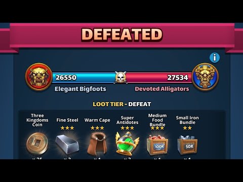 Видео: Elegant Bigfoots ⚔️ Devoted Alligators 🏷️ Війна Трьох Королівств