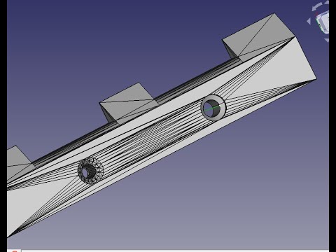 Видео: FreeCad Коррекция STL модели