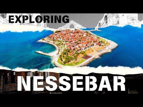 Видео: NESSEBAR, Bulgaria 4K Walking Tour, Разходка из Несебър, България