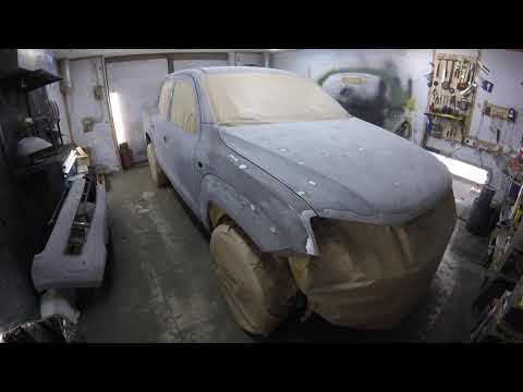 Видео: ОДИН из 23 лучших проектов ГАРАЖ 383 по покраске Raptor | VolksWagen Amarok Hunter Green