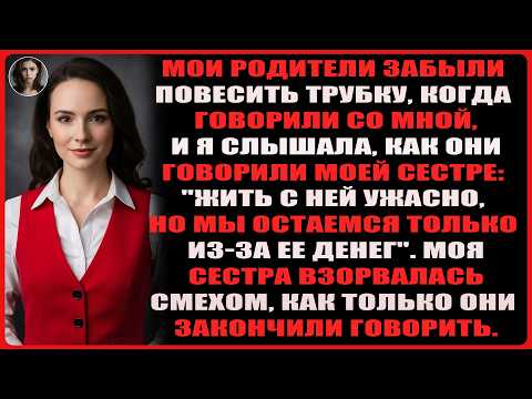 Видео: Мои родители забыли завершить звонок со мной, и я услышал, как они сказали моей сестре «Жить с...»