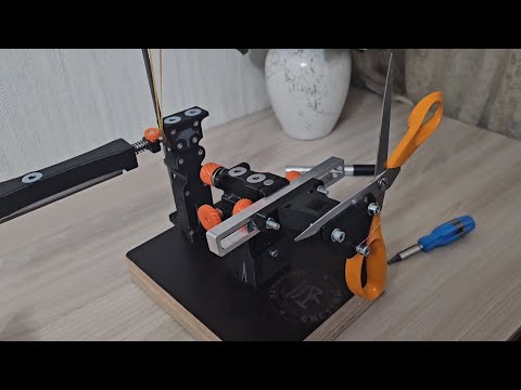 Видео: Продолжаем точить ножницы!