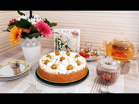 Видео: Пирог из ревеня и яблока!