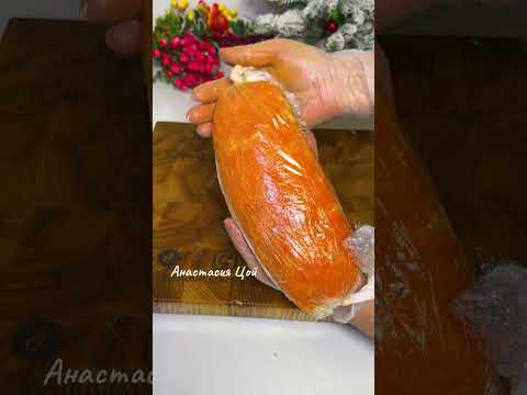 Видео: Салат рулет Мимоза под снегом