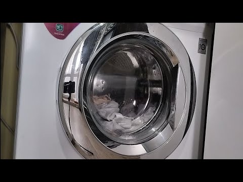 Видео: Стирка серого вещей на lg: Синтетика 40°С 800об/мин + интенсивная (полный цикл)