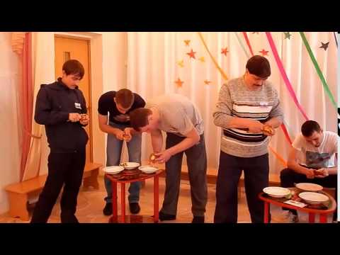 Видео: Конкурс "Отец-молодец" в детском саду