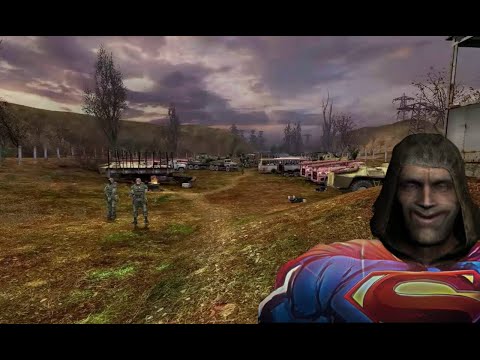 Видео: Попав на свалку у сталкер - STALKER чисте небо