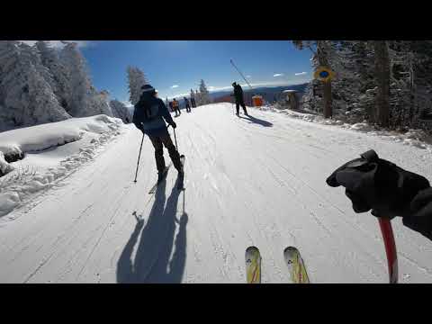 Видео: Пампорово - Зелена писта №6 17.01.2021 4K