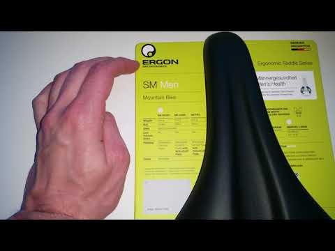 Видео: Велосипедное седло Ergon SM Men Large