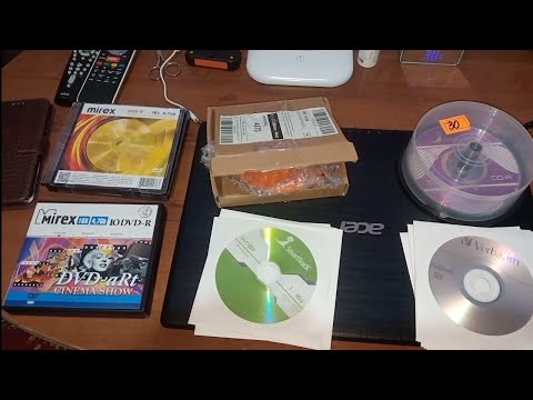 Видео: запись на диски на dvd приводе