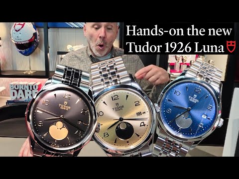 Видео: ВНИМАНИЕ! Совершенно новые часы Tudor 1926 Luna. ПЕРВЫЕ часы Tudor с фазами Луны!