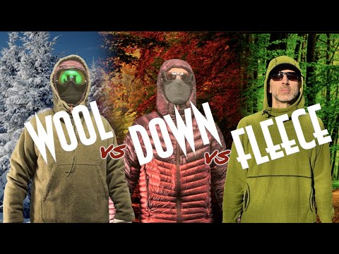 Видео: Шерсть против пуха против флиса