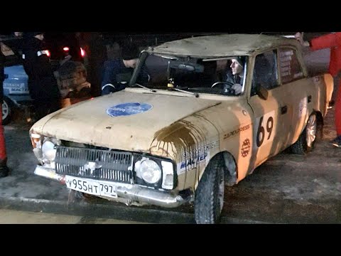 Видео: Гонки на Москвиче пошли не по плану...