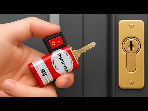 Видео: Потеряли ключ? Вот самый быстрый способ открыть дверь — мало кто знает этот секрет.
