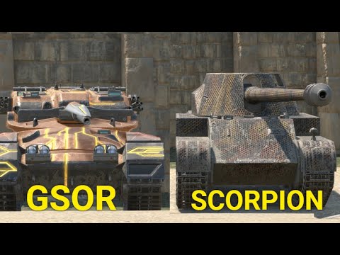 Видео: ЧТО ЛУЧШЕ СКОРПИОН ИЛИ GSOR 1008 Wot BLITZ