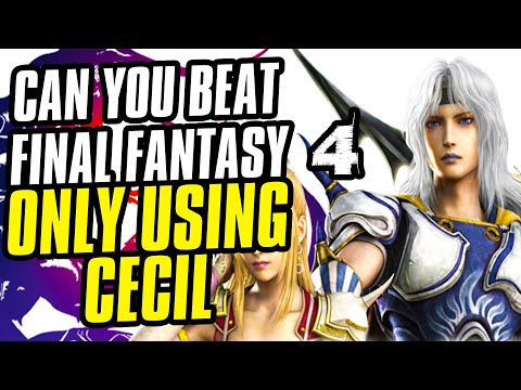 Видео: Можно ли пройти Final Fantasy 4, используя ТОЛЬКО Сесила? — Final Fantasy IV Challenge Run