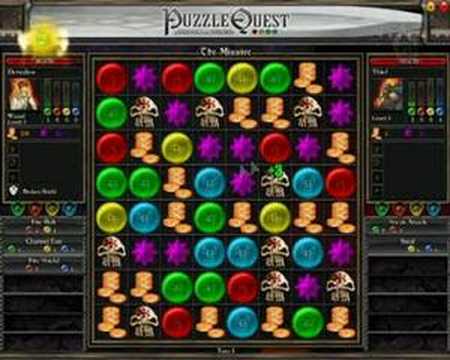 Видео: Обзор Puzzle Quest: Challenge of the Warlords