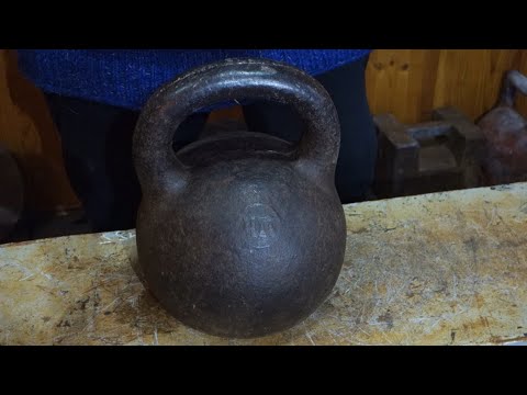 Видео: ОБЗОР УНИКАЛЬНОЙ СТАРИННОЙ 4 Х ПУДОВОЙ ГИРИ ИВАНА БЕРИТАШВИЛИ REVIEW OF UNIQUE OLD TIME KETTLEBELL