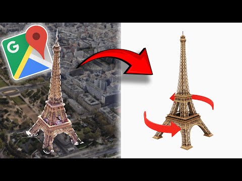 Видео: Используйте ИИ GOOGLE Nano Banana, чтобы ПРЕВРАТИТЬ здания Google Maps в 3D-модели
