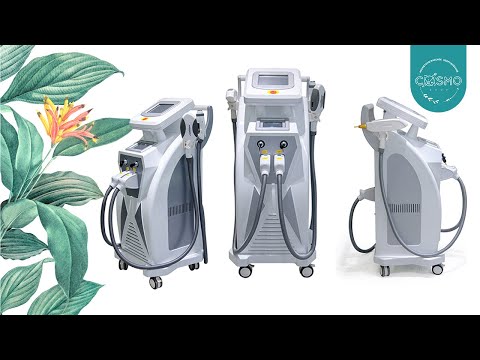 Видео: Аппарат 3в1 (Элос эпиляция / Удаление тату/ RF лифтинг) CS-F01