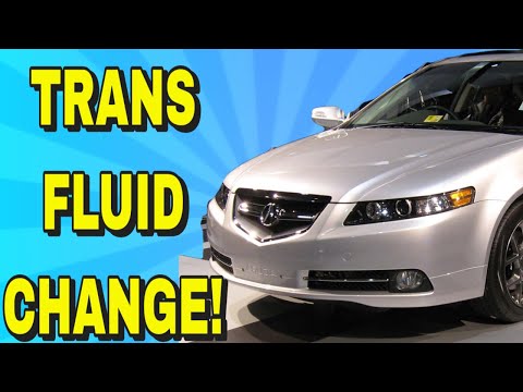 Видео: КАК ЗАМЕНИТЬ ТРАНСМИССИОННУЮ ЖИДКОСТЬ/МАСЛО НА ACURA TL 04 05 06 07 08