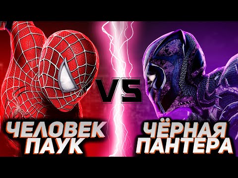 Видео: Человек-паук (2002-2007) vs Чёрная пантера (КВМ)